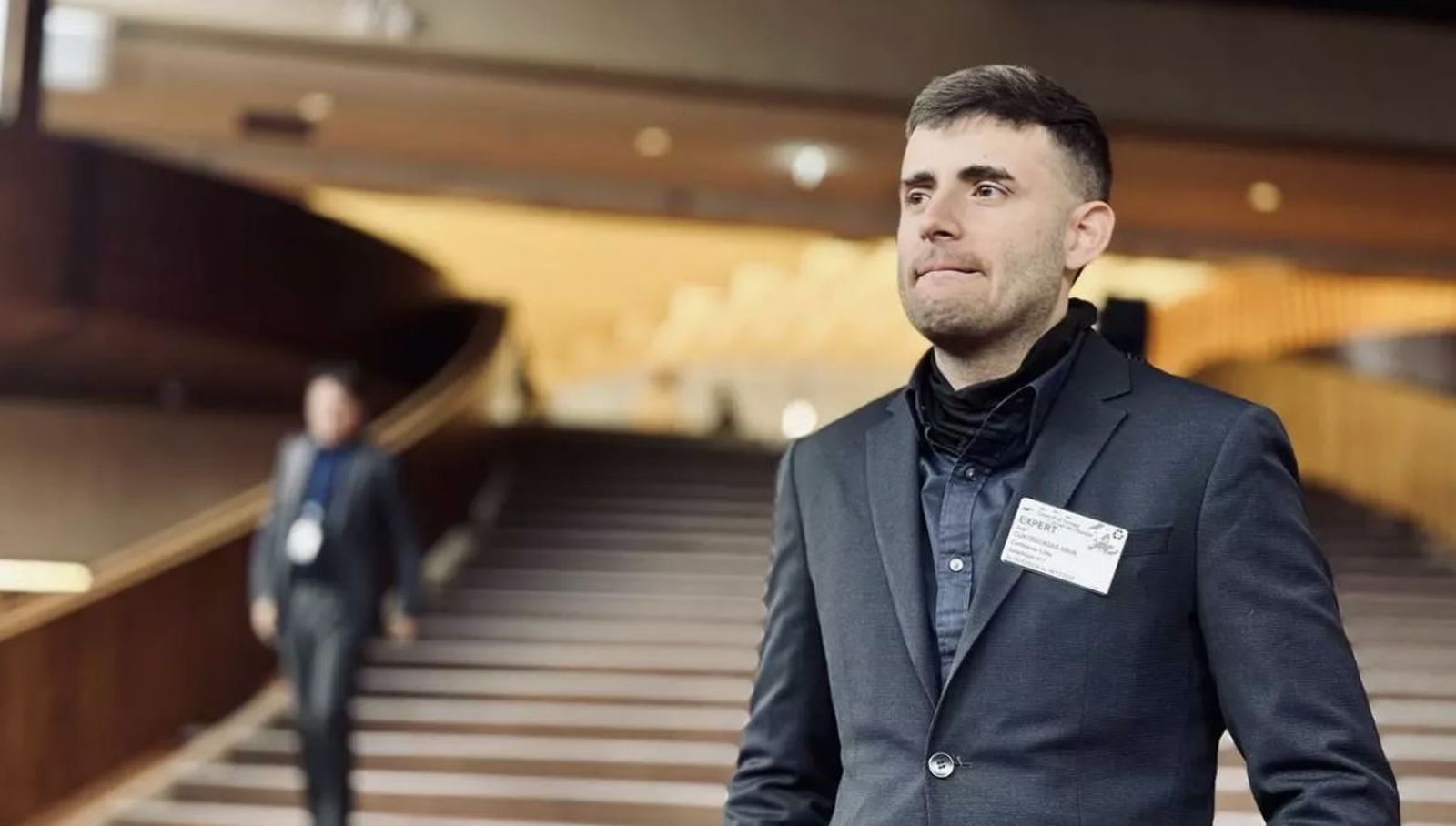 Juan Cuatrecasas en Estrasburgo