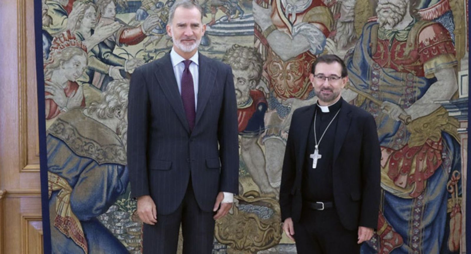 Felipe VI y el cardenal Cobo