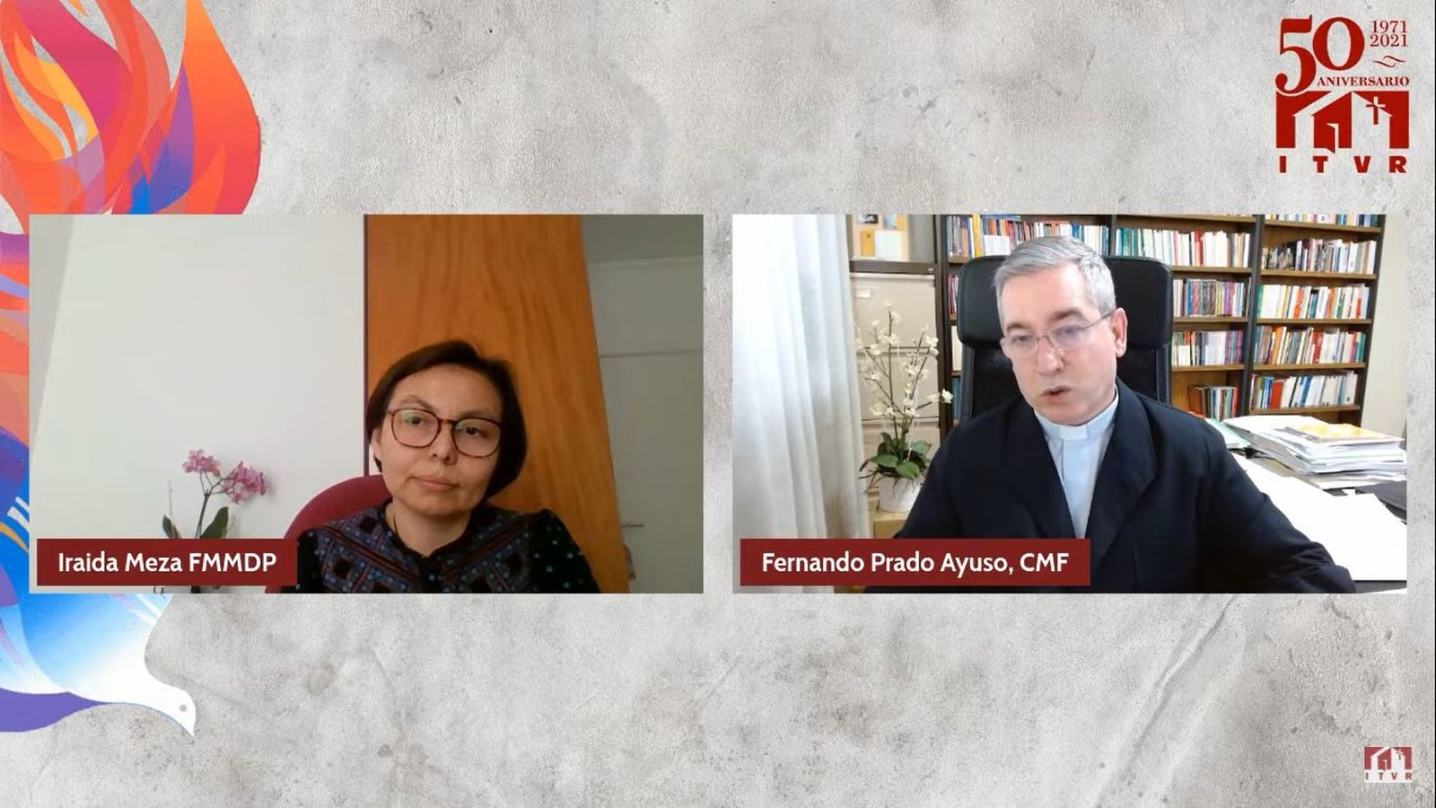 Iraida Meza y Ferndando Prado.