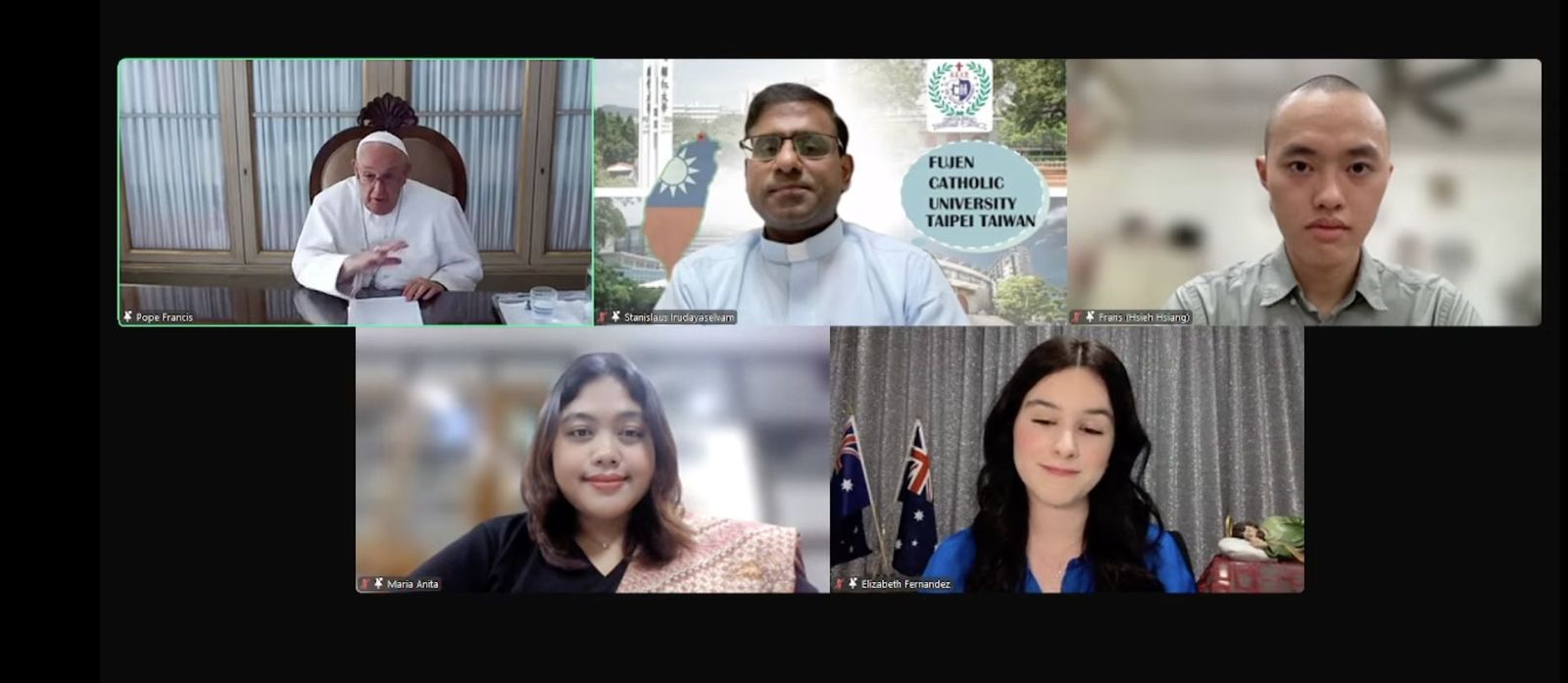 Diálogo del Papa con los jóvenes