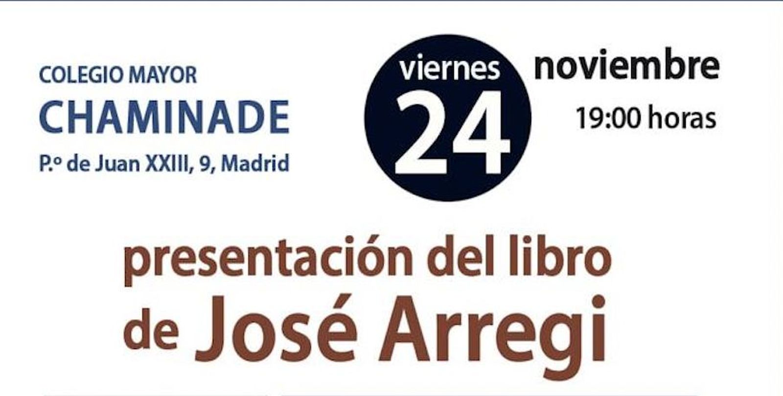 Presentación del libro de José Arregi