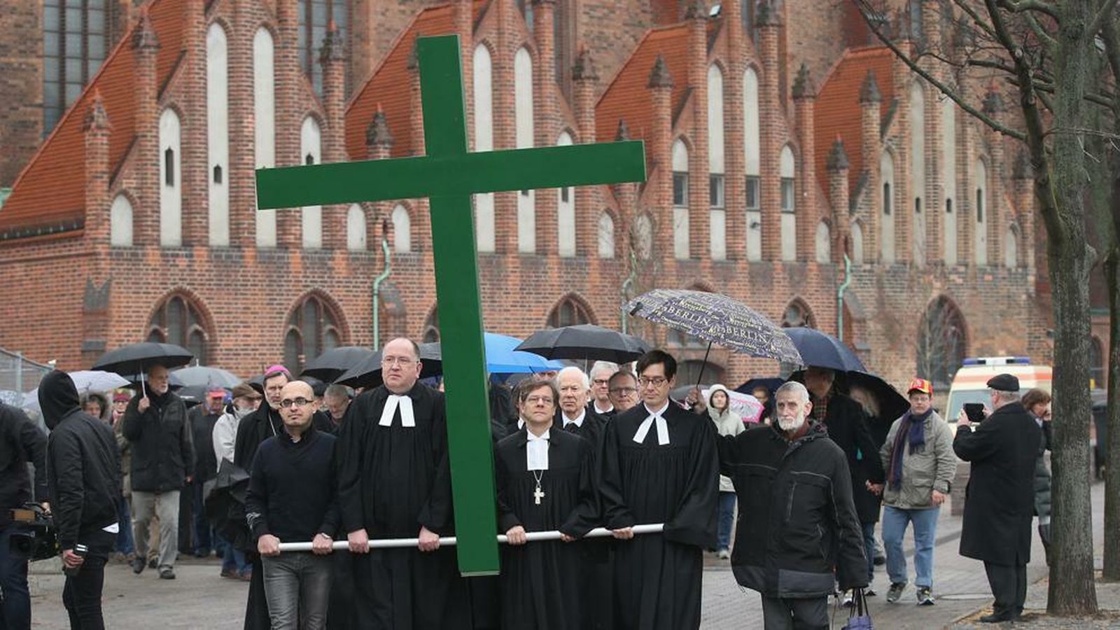 Pastores protestantes en Berlín