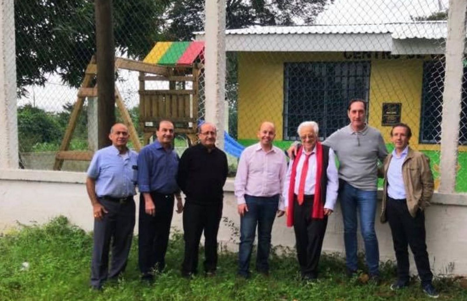 El padre Ángel, de visita en Honduras