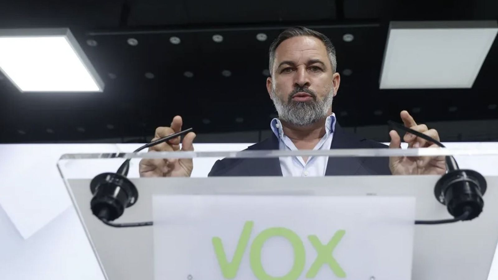 Santiago Abascal, líder de Vox