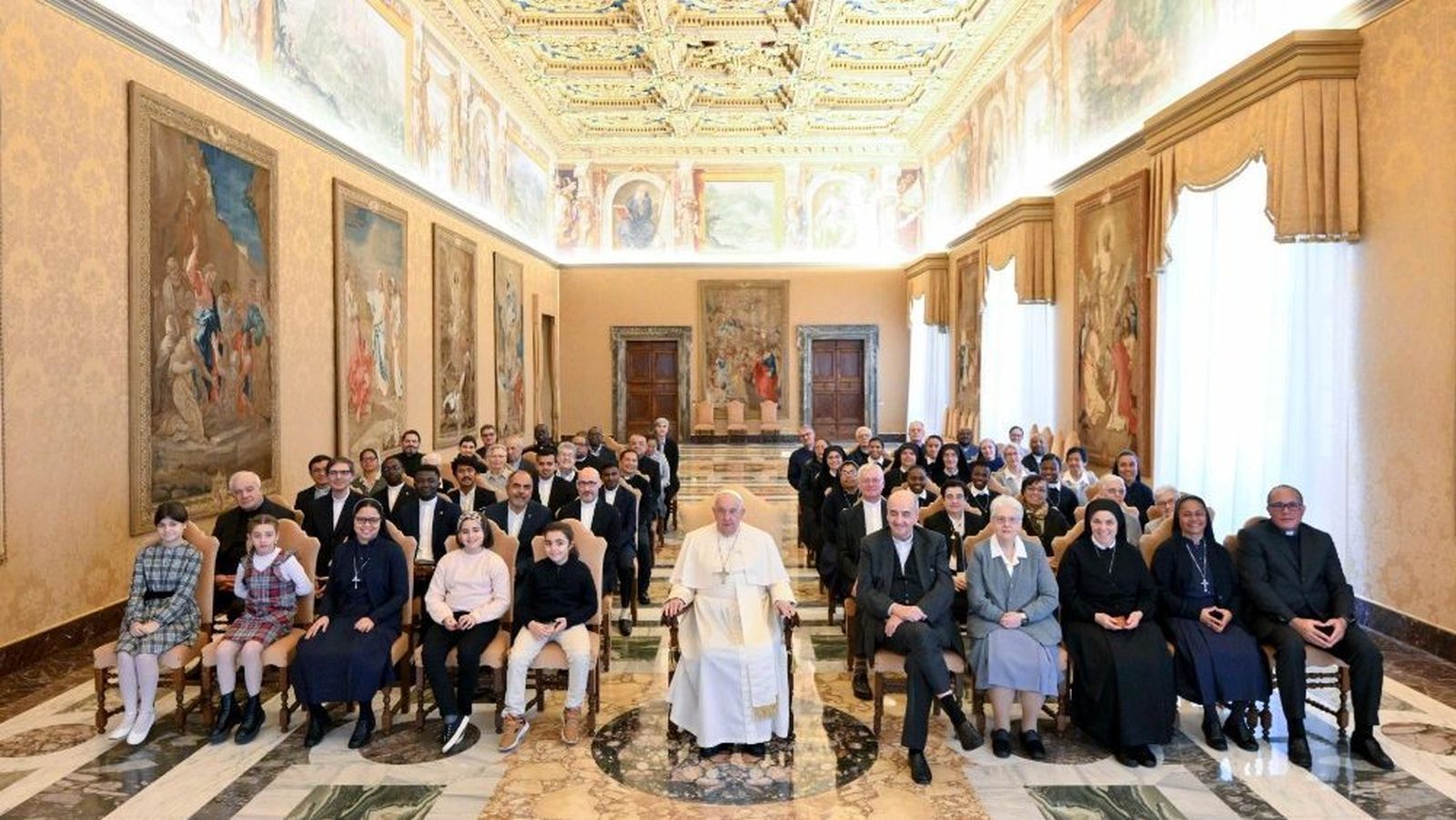 Audiencia del Papa a la Familia Calasancia