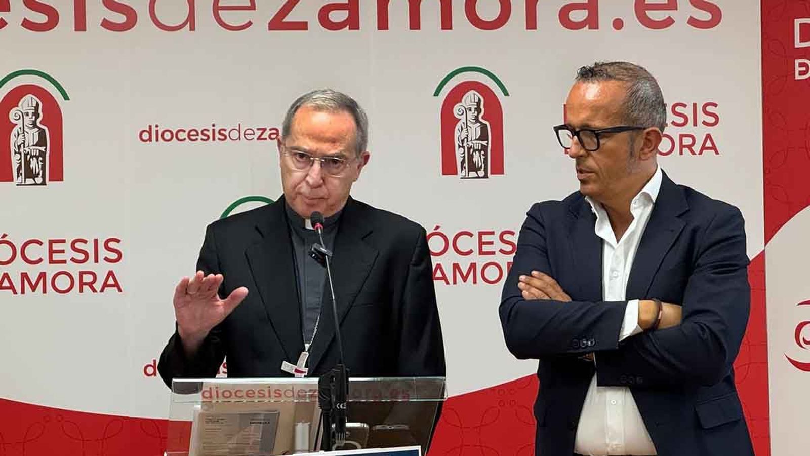 El obispo de Zamora, ayer