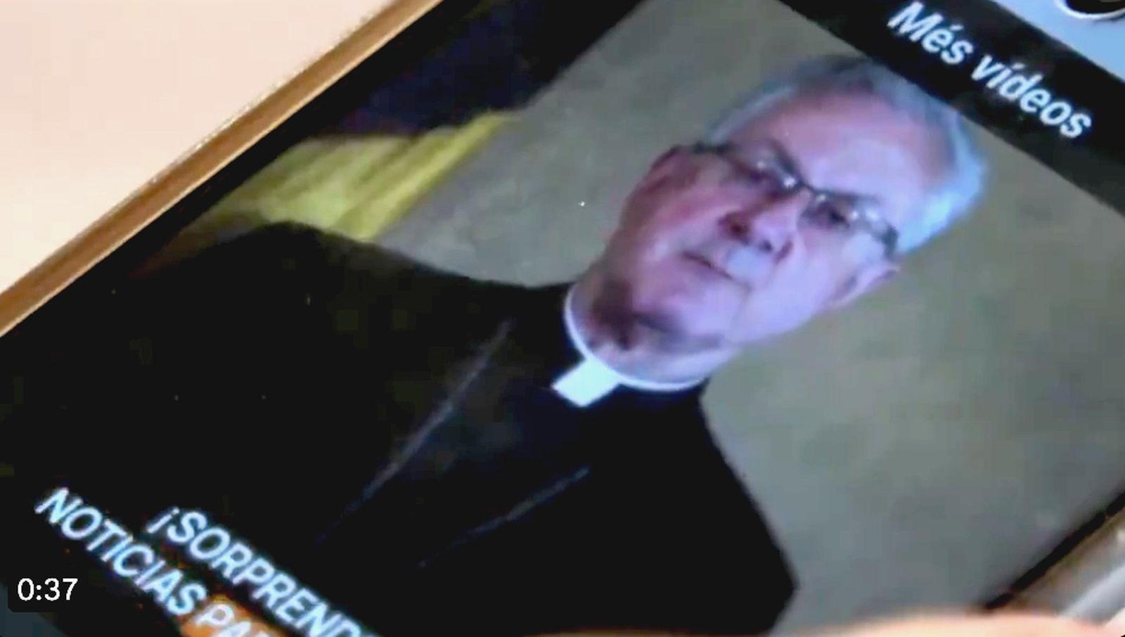 Fake del obispo de Urgell en X