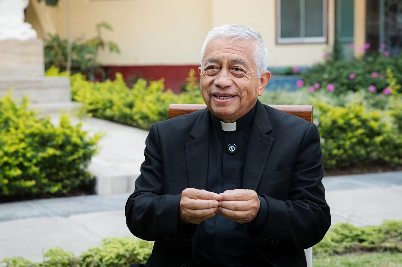 Monseñor Guillermo Inca, coordinador general de la visita papal en Perú