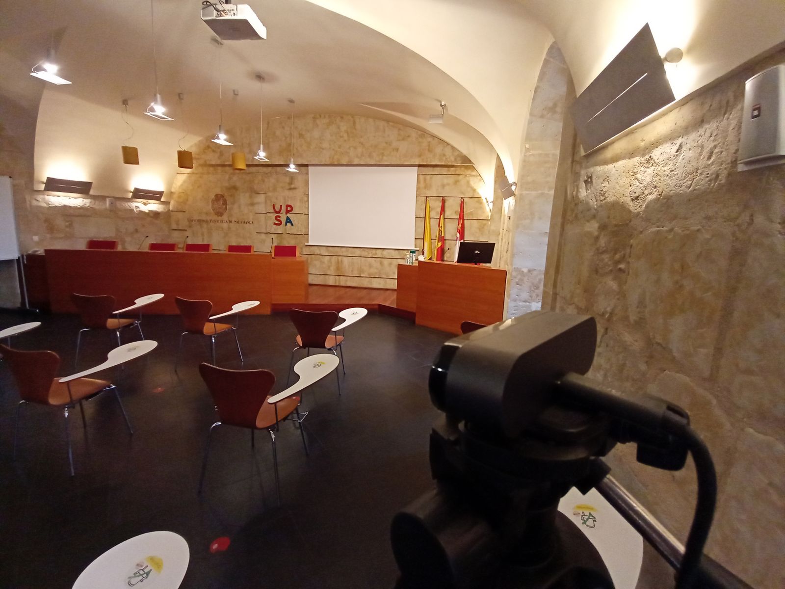 Más del 80 % de los estudiantes de la UPSA puntúa entre 7 y 10 su grado de satisfacción con el aula híbrida