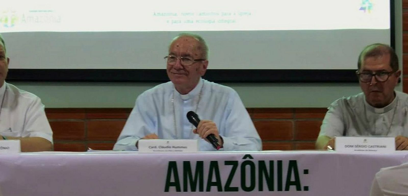El cardenal Hummes, en el III Encuentro de la Iglesia Católica en la Amazonia Legal