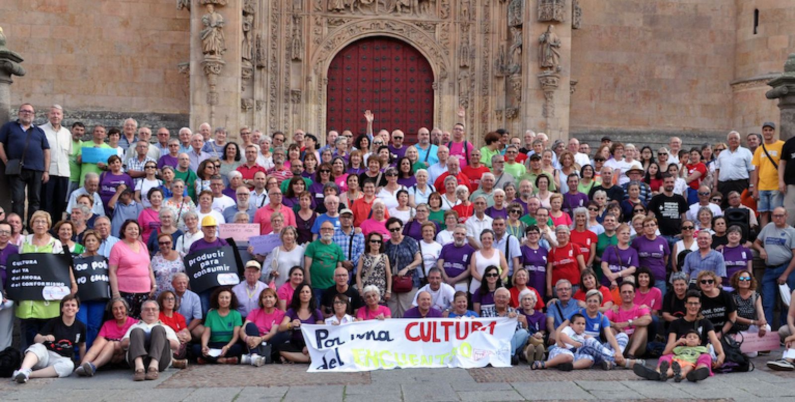 Participantes de los cursos de verano de la HOAC, en Salamanca