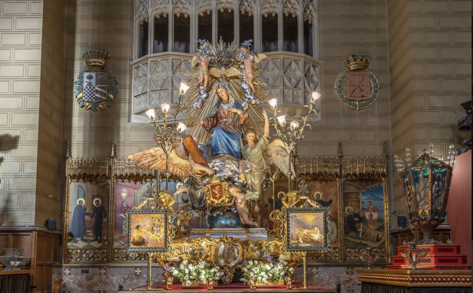 Una de las imágenes del Rosario de Cristal