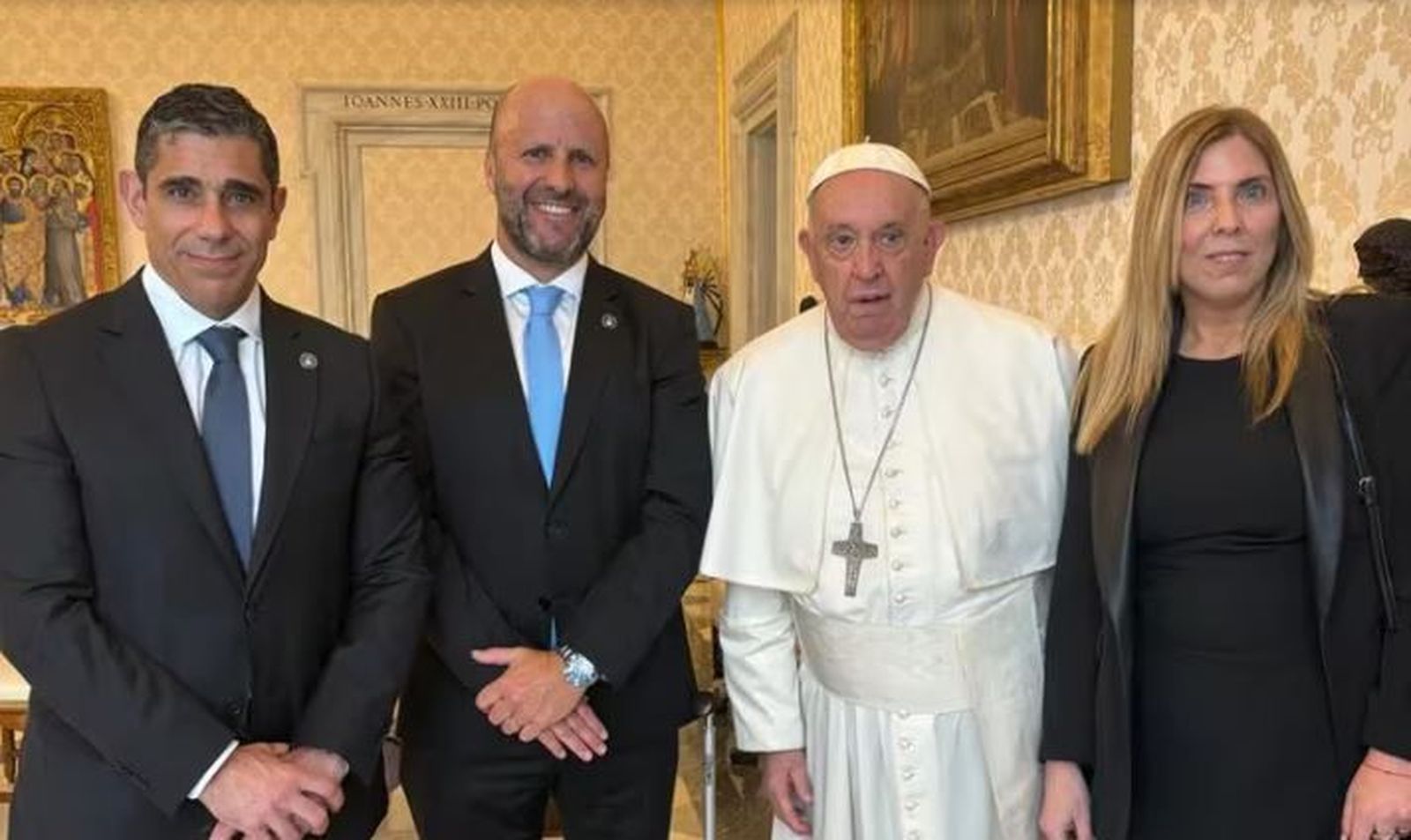 El Papa recibió a autoridades de la Cámara Federal de Casación Penal