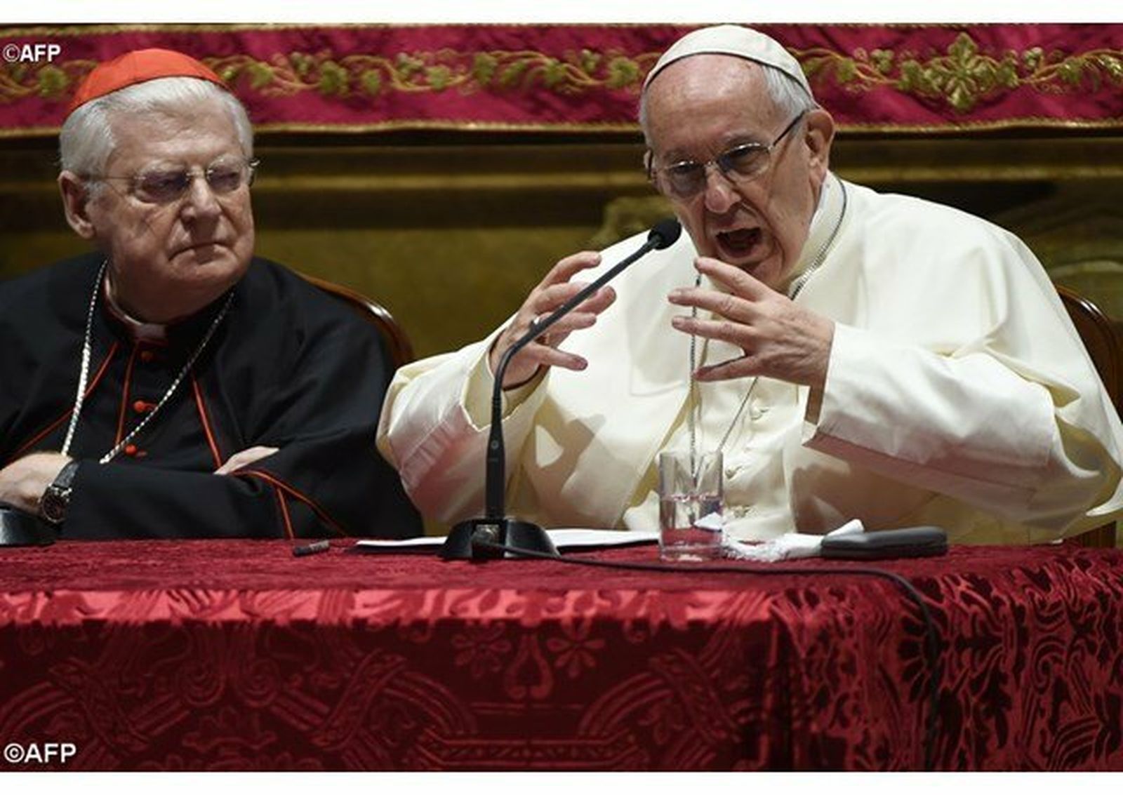 Francisco, con Scola