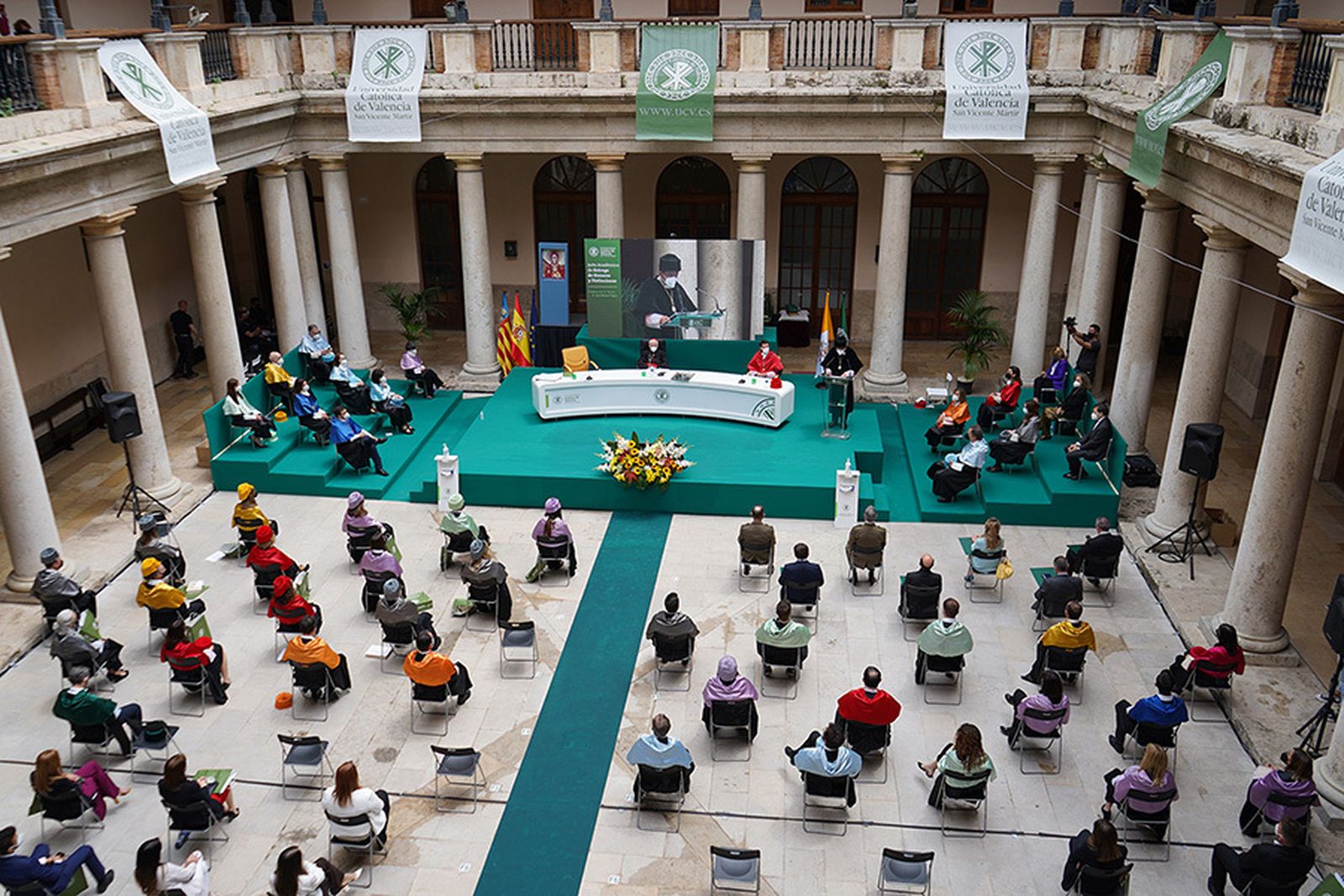 Acto de homenaje en la UCV