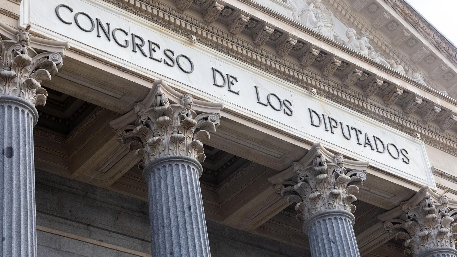 Fachada del Congreso de los Diputados