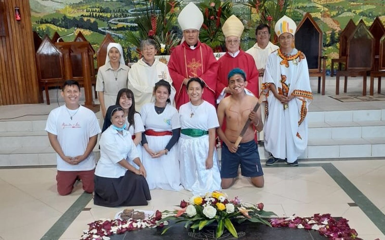 Celebración de los 33 años del martirio de Alejandro Labaka e Inés Arango