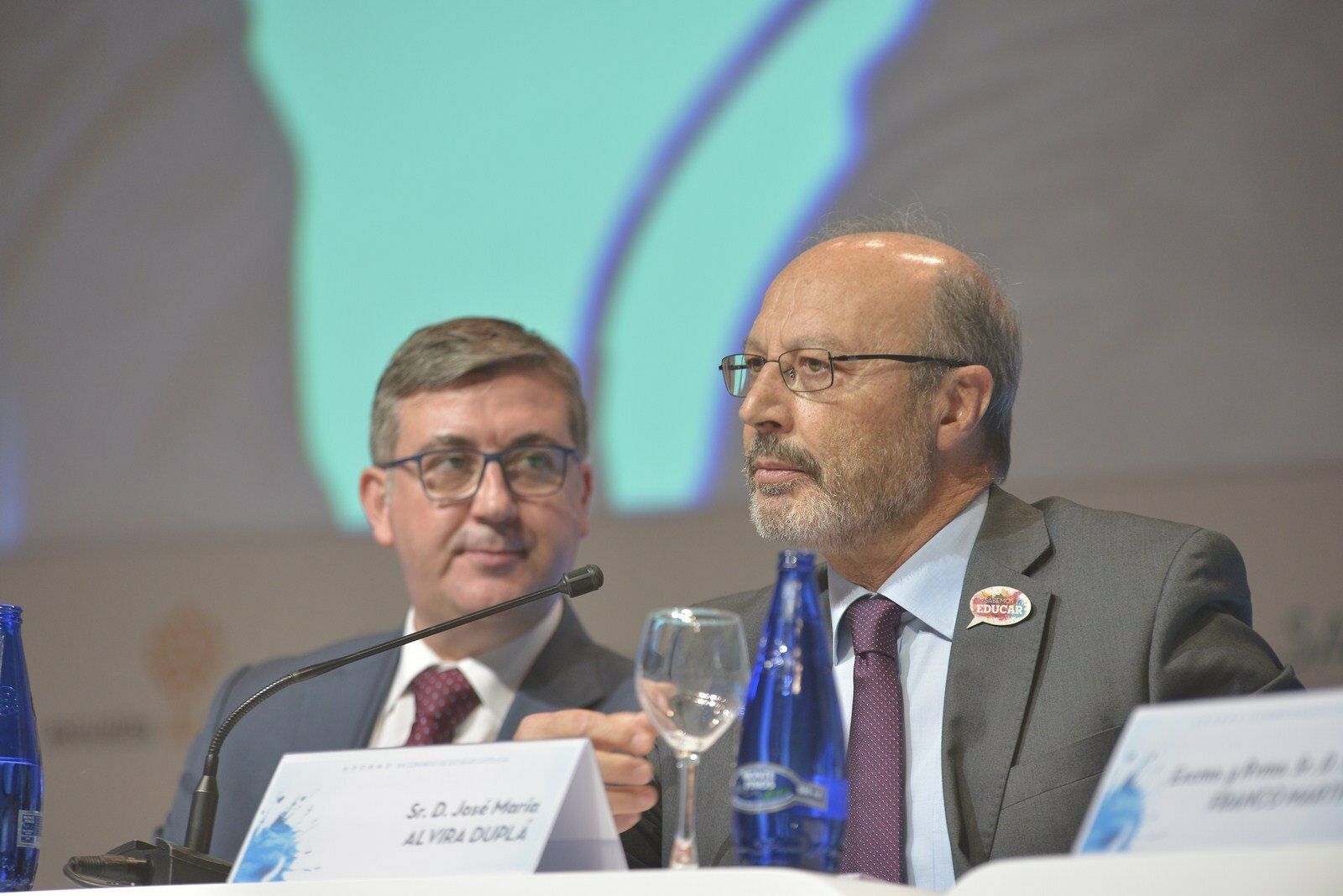 Alvira, durante la presentación