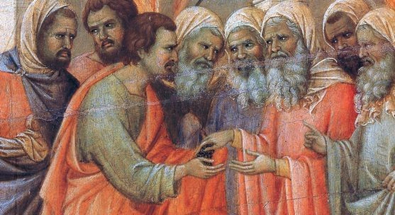Los sacerdotes pagan a Judas, tomado de https://share.google/mDS8LdIQvmlz9cPU5