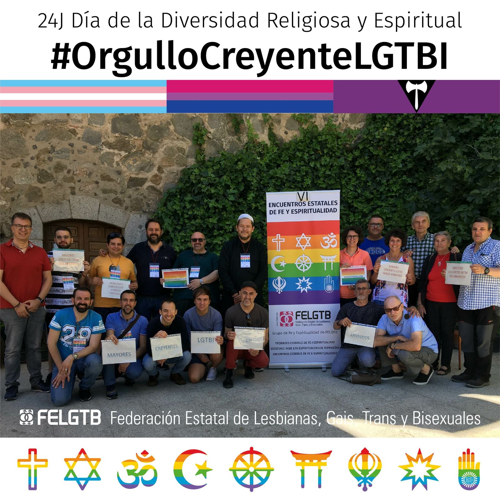 #OrgulloCreyenteLGTBI