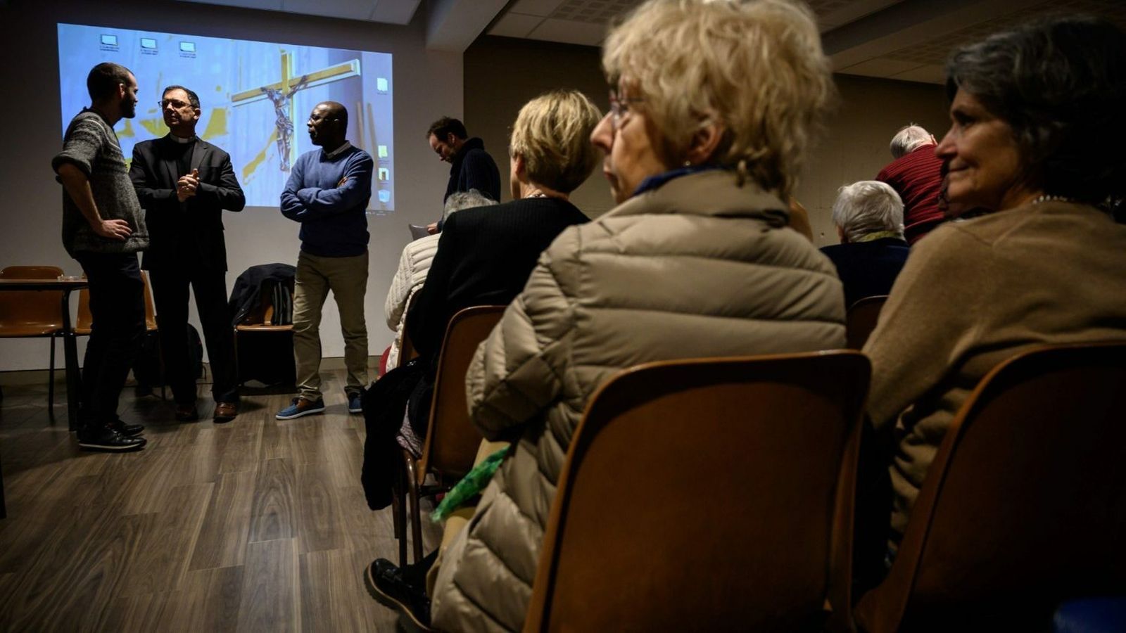 Presentación del plan contra los abusos en la parroquia de Lyon donde Preynat era párroco