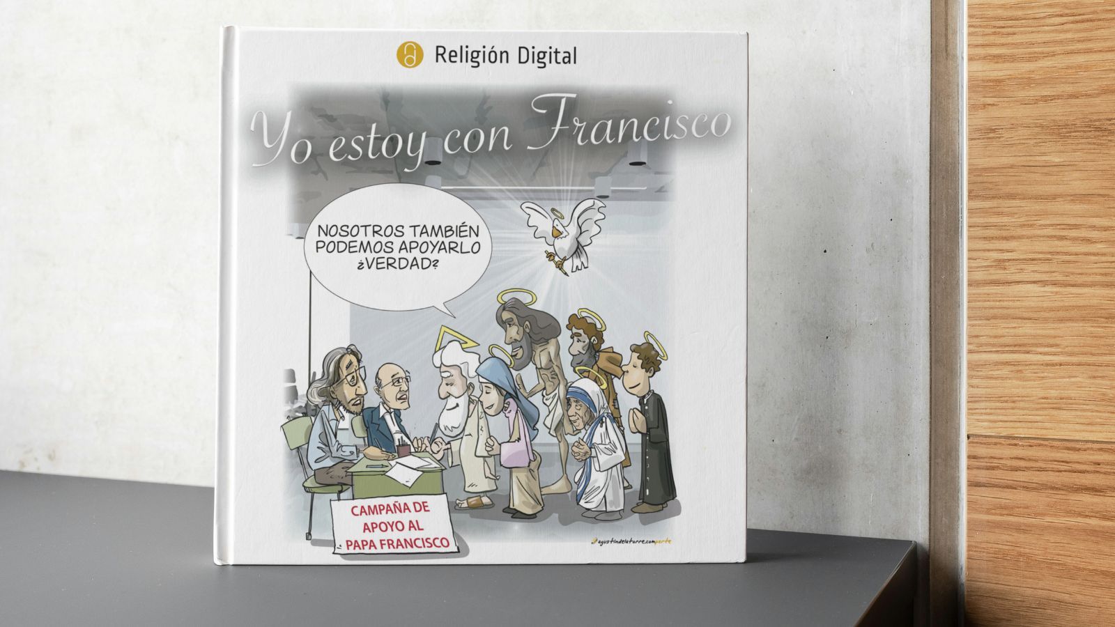 El libro de apoyo al Papa