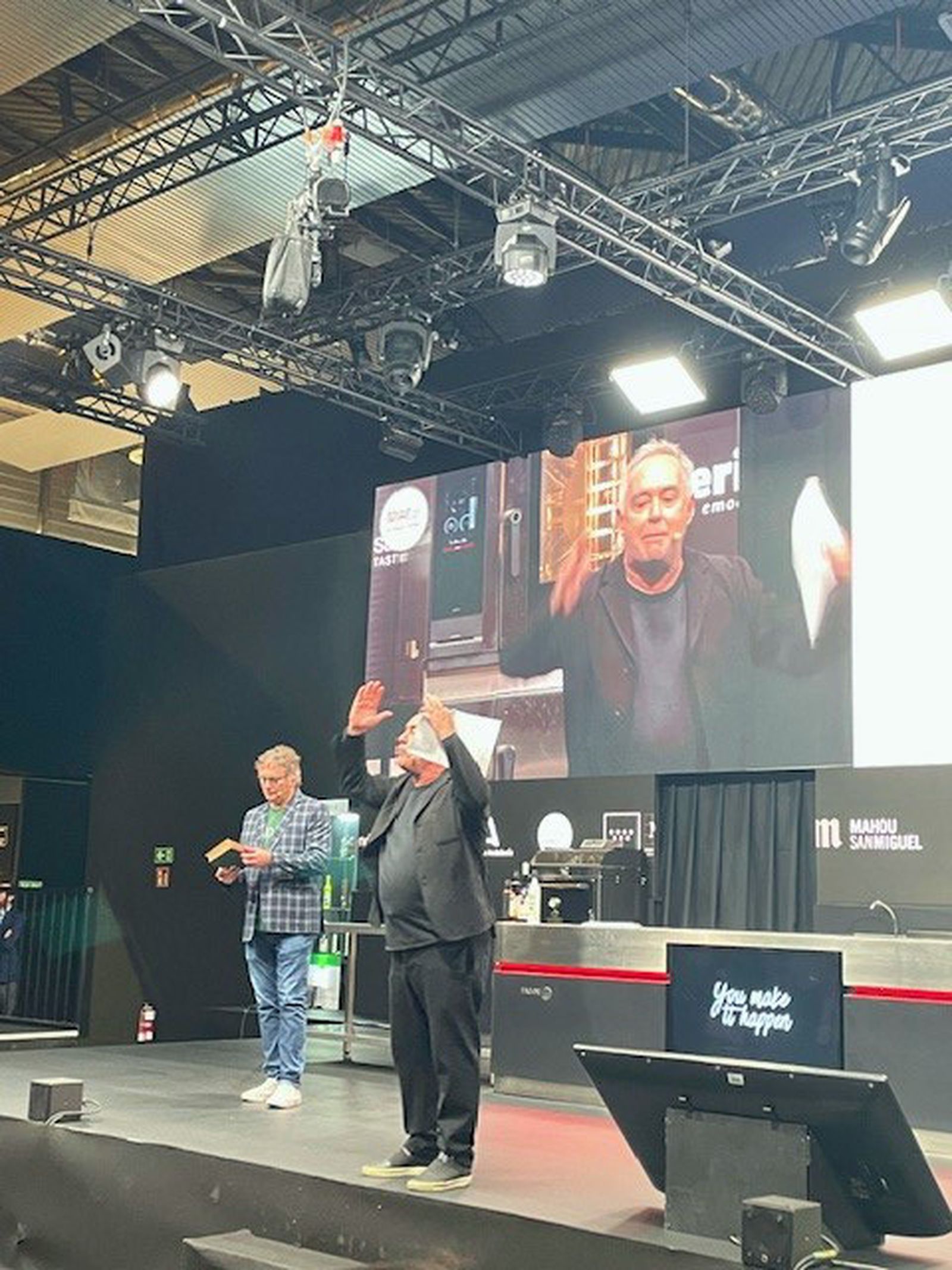 Ferran Adriá y Andoni Luis Aduriz