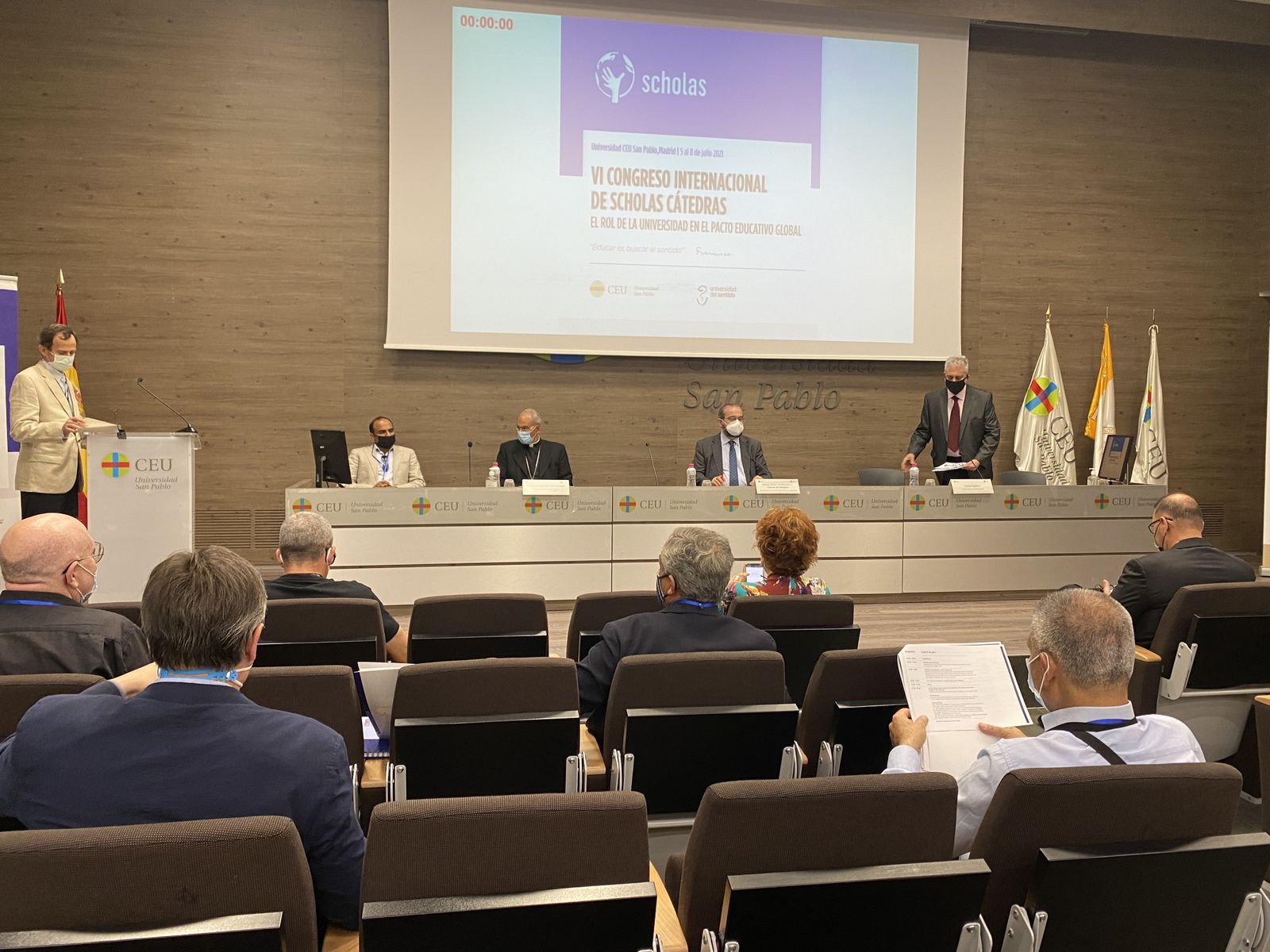 Presentación del congreso de Scholas Cátedras