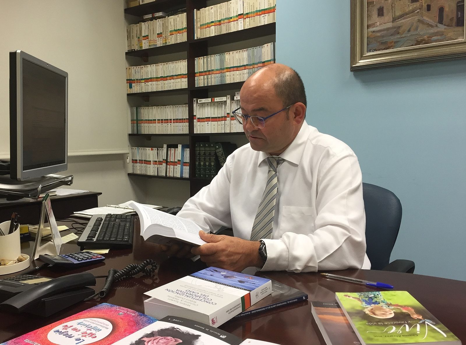 Javier G., el director de la editorial Desclée De Brouwer