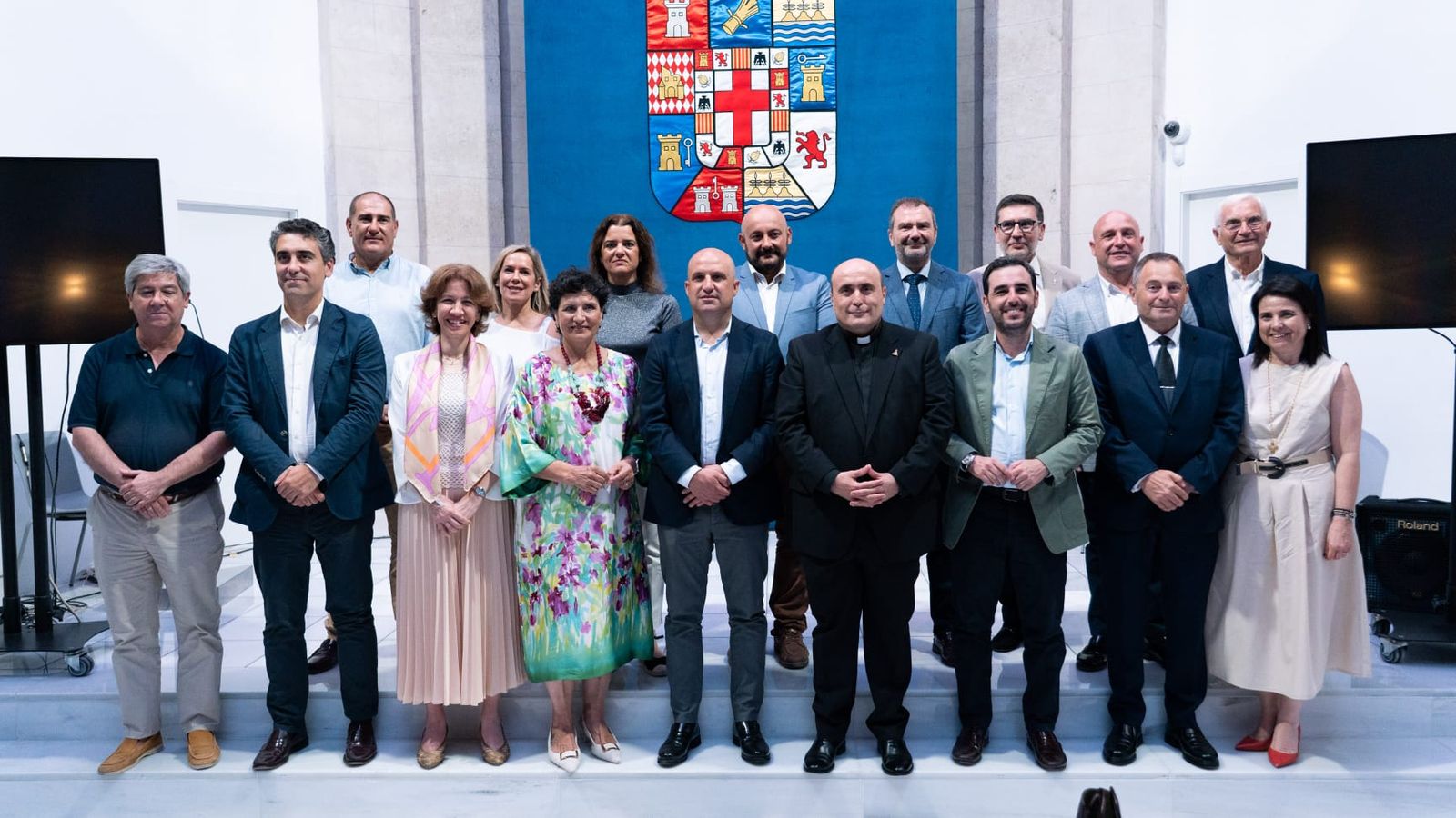 Congresistas. Foto de familia.