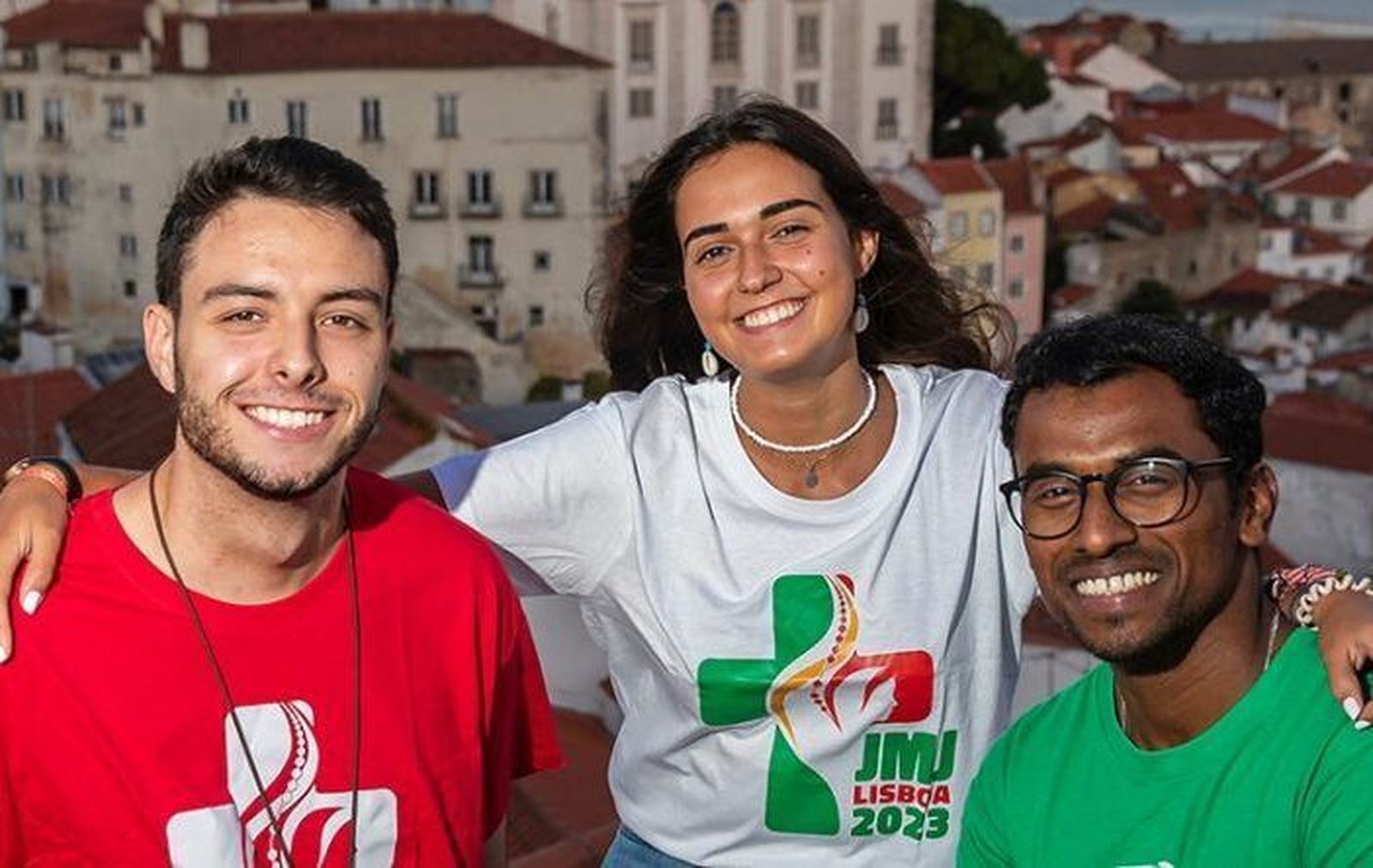 Jóvenes en la JMJ de Lisboa