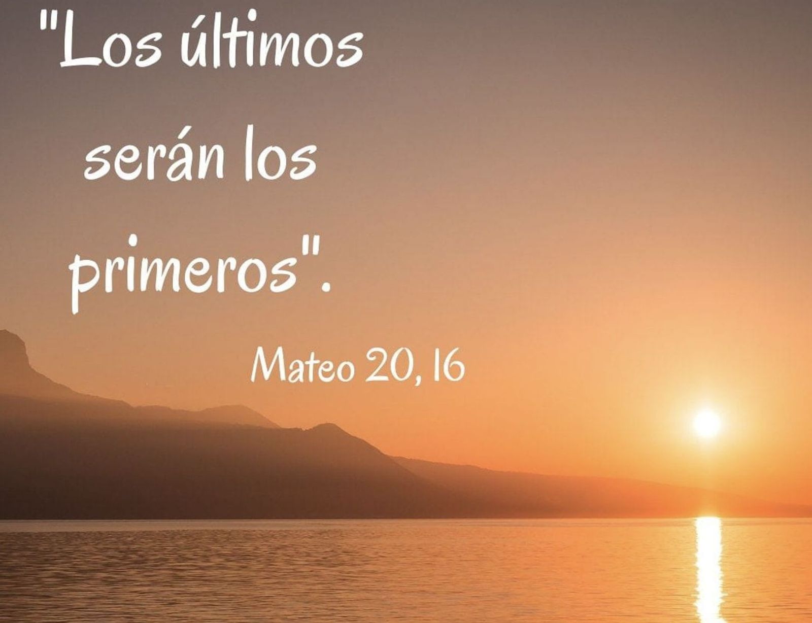 Los últimos serán los primeros