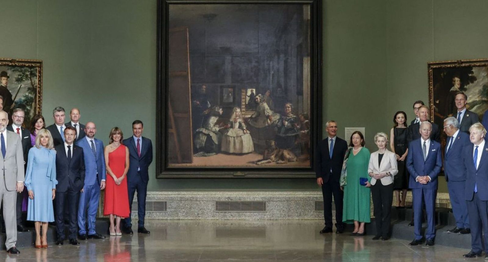 Líderes de la Otan en el Prado