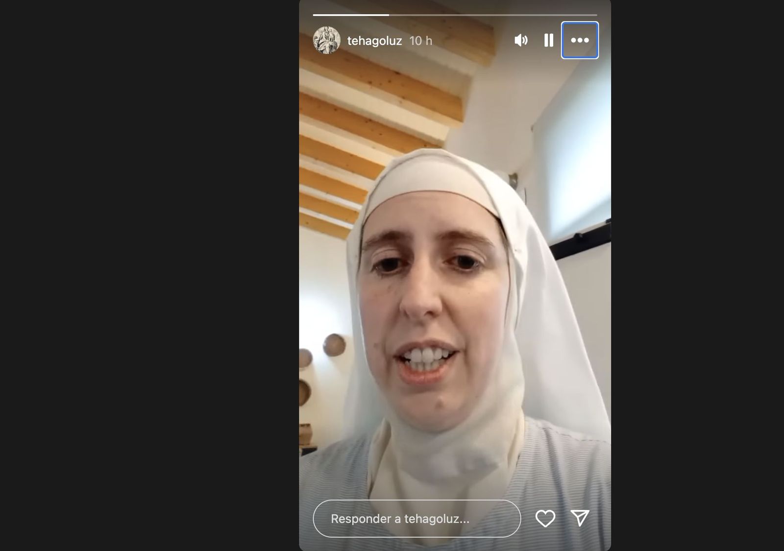 Una de las religiosas, cuenta cómo están