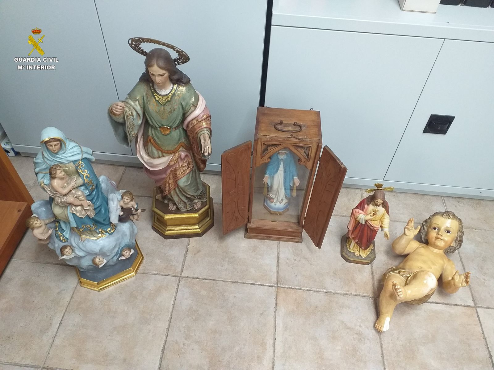 Objetos robados en iglesias de Valencia