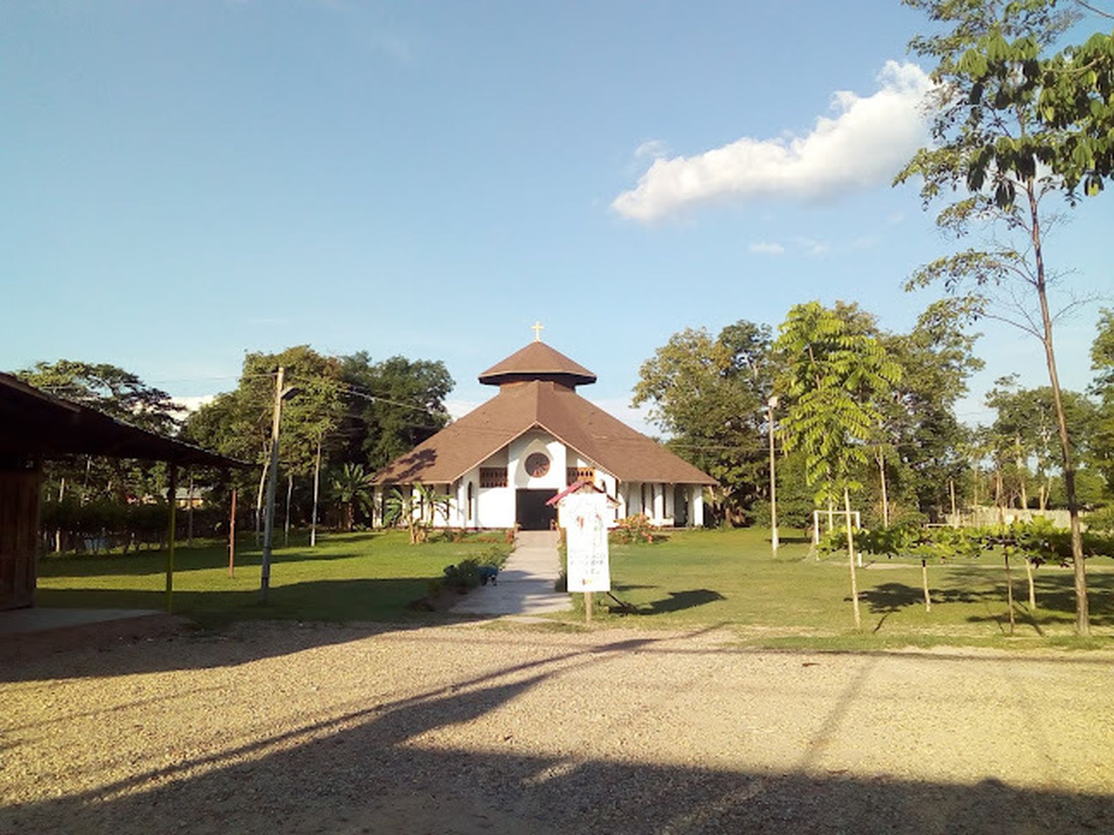 La parroquia de San Juan Bosco, en Pucallpa