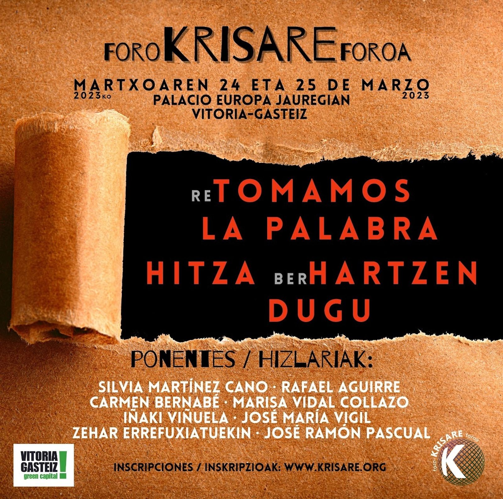 'Re-Tomamos la Palabra'. Foro Krisare: un espacio de debate teológico en salida