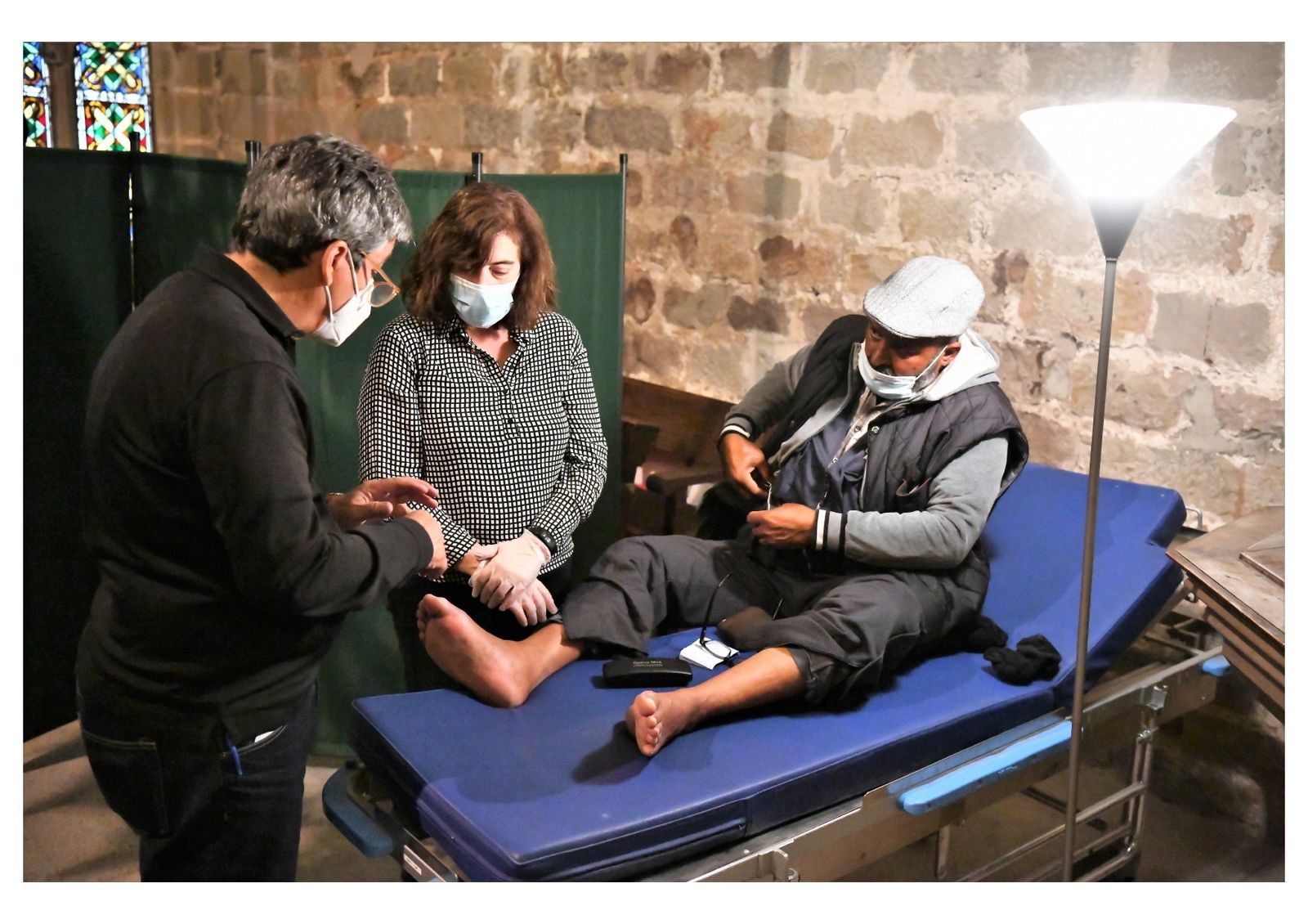 El servicio de podología de Santa Anna.