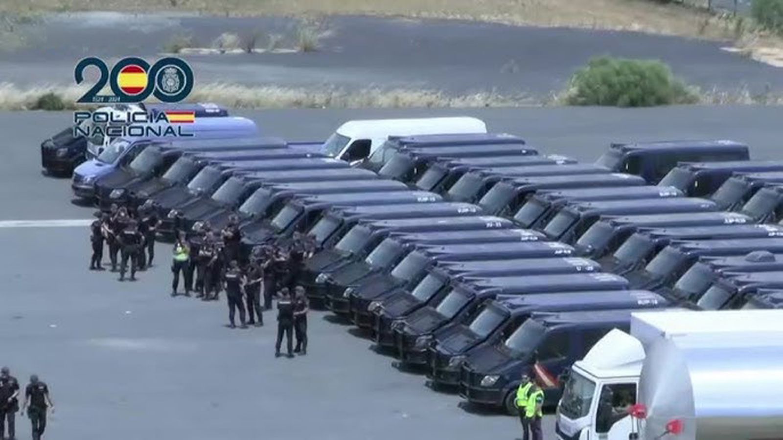 Dispositivo de seguridad en Canarias para la visita del papa León VIV