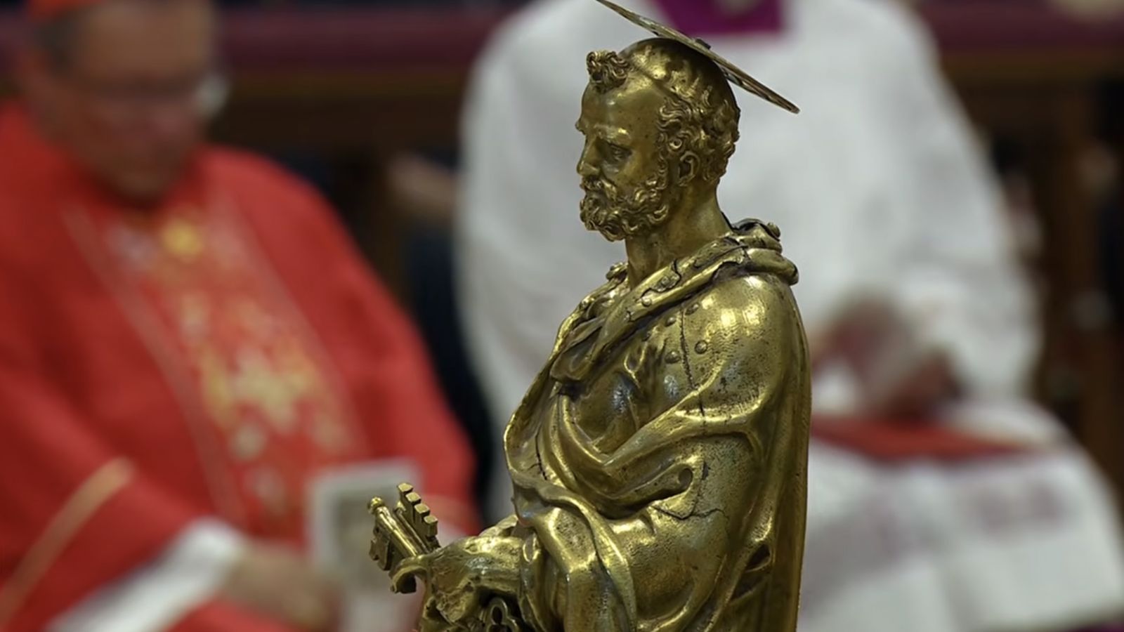 Imagen de san Pedro con las llaves