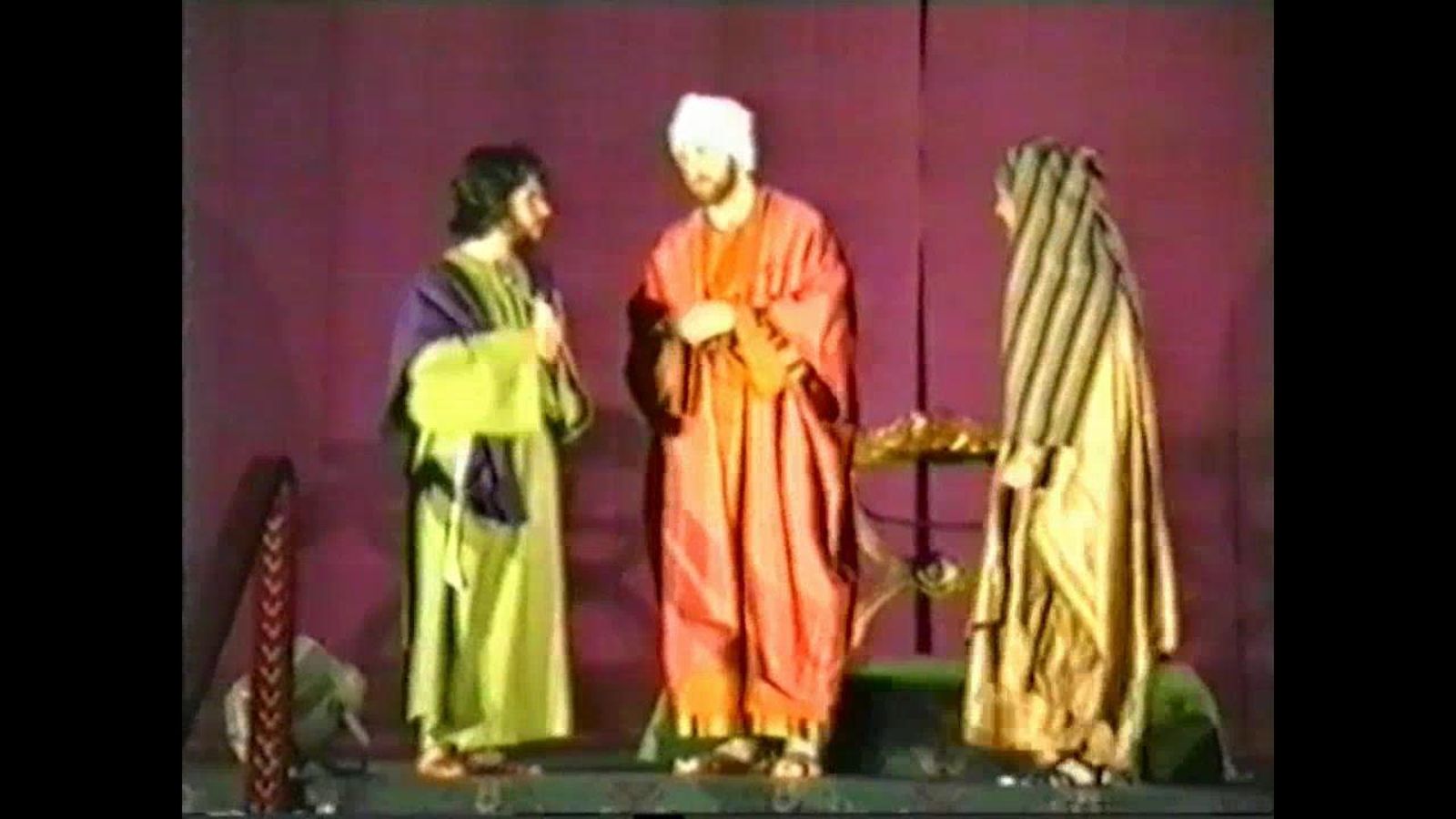 La Pasión Acto 3º, Judas, amigo, apóstol y traidor