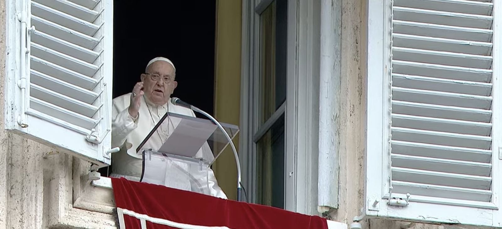 Bendición del Angelus del Papa