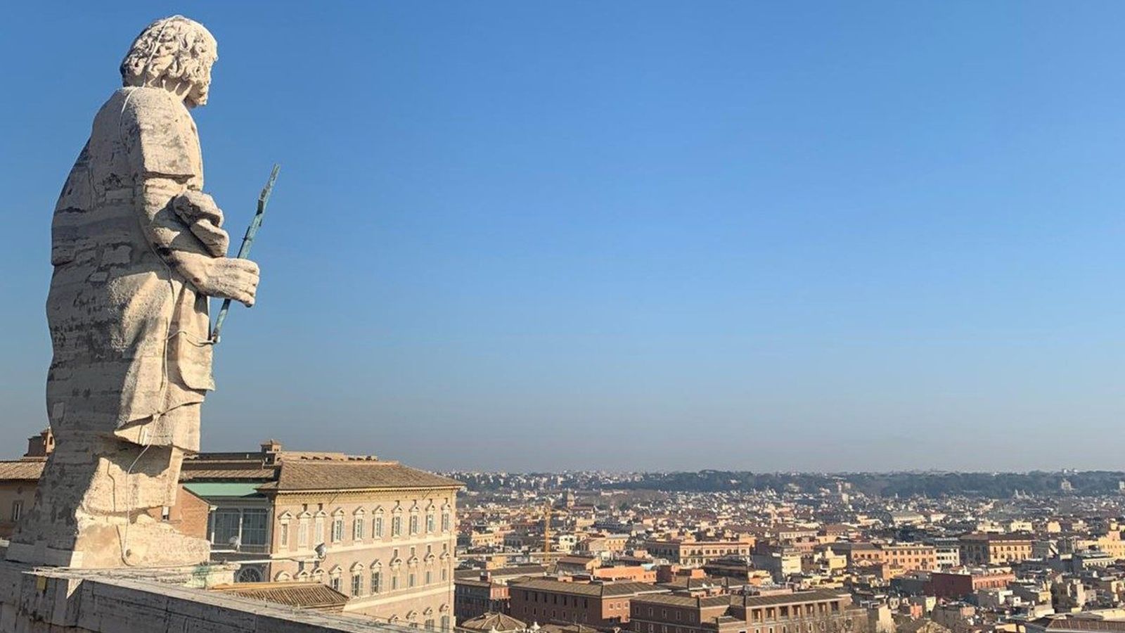 Terraza de la Basilíca de San Pedro