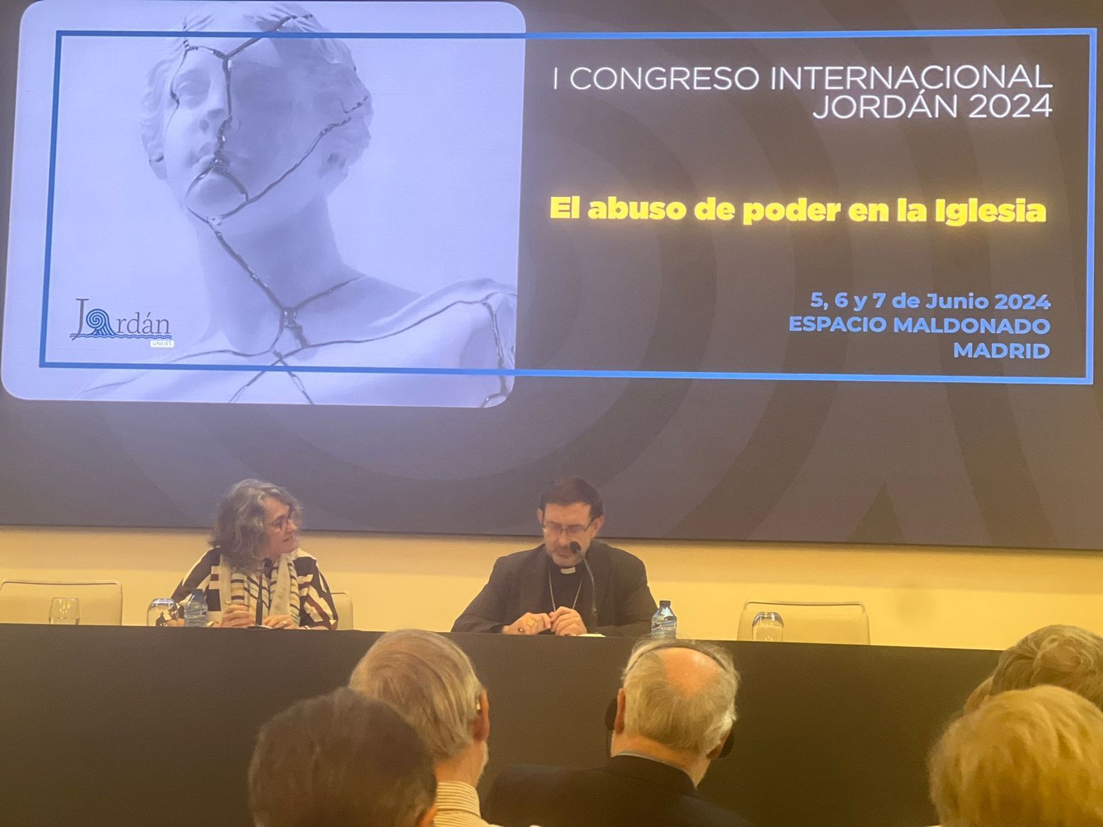 Cobo, durante las jornadas