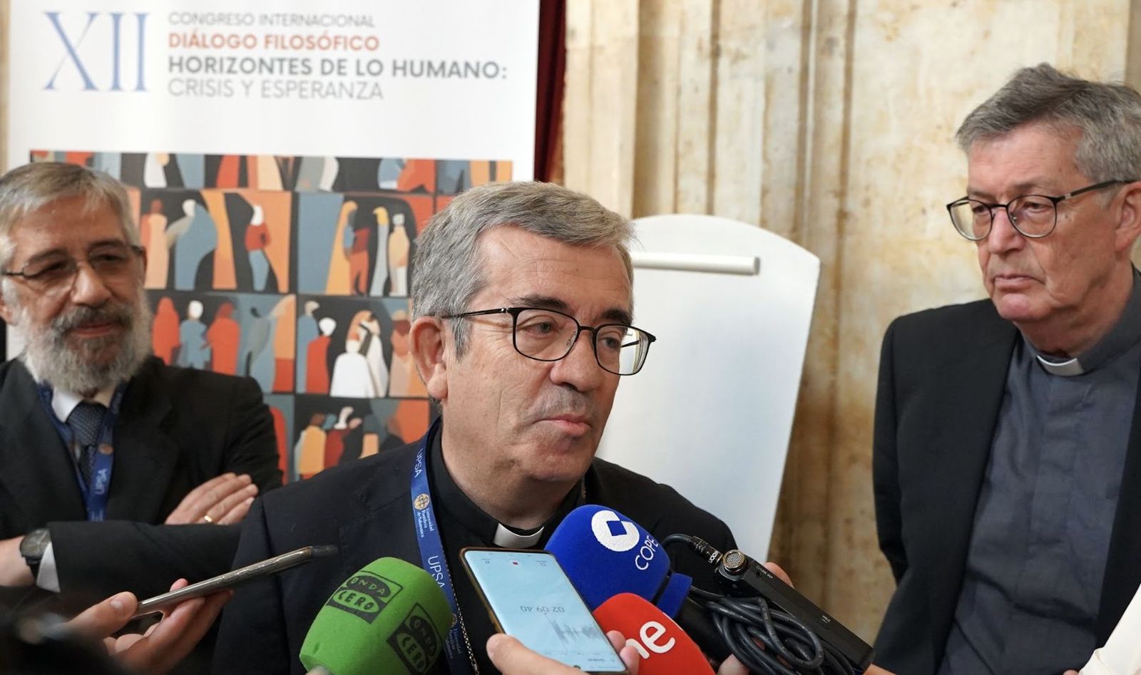 Argüello, en declaraciones a los medios