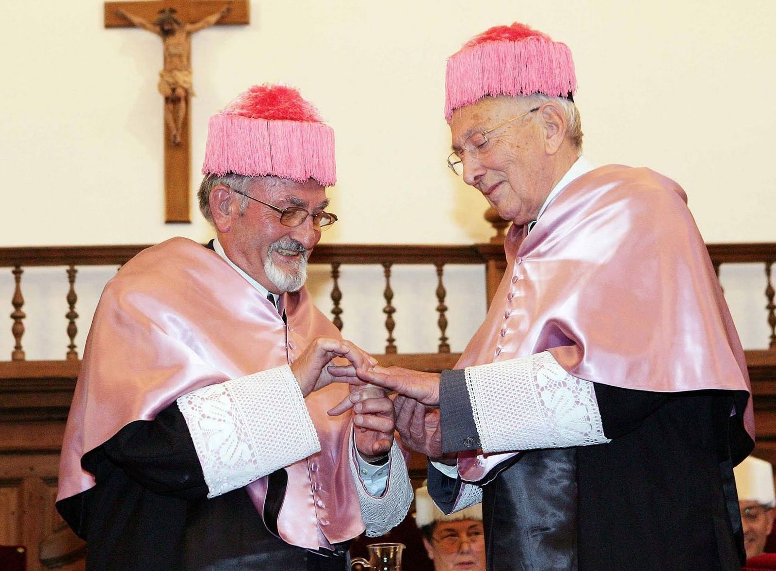 Antonio Vázquez Y Antoine Vergote en la Upsa