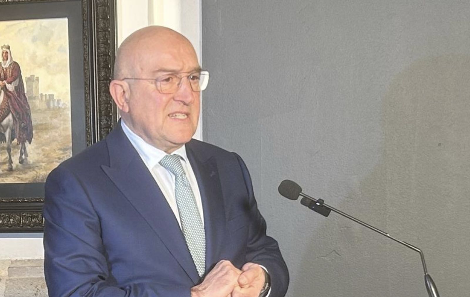 Jesús Julio Carnero, alcalde de Valladolid