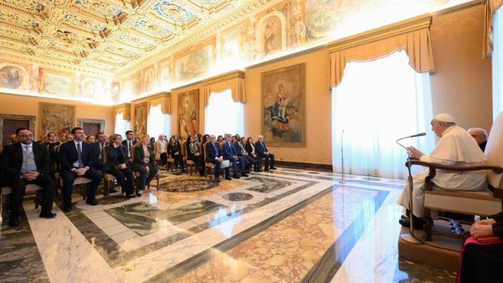 Audiencia del Papa al personal de la Secretaría de Asuntos Económicos