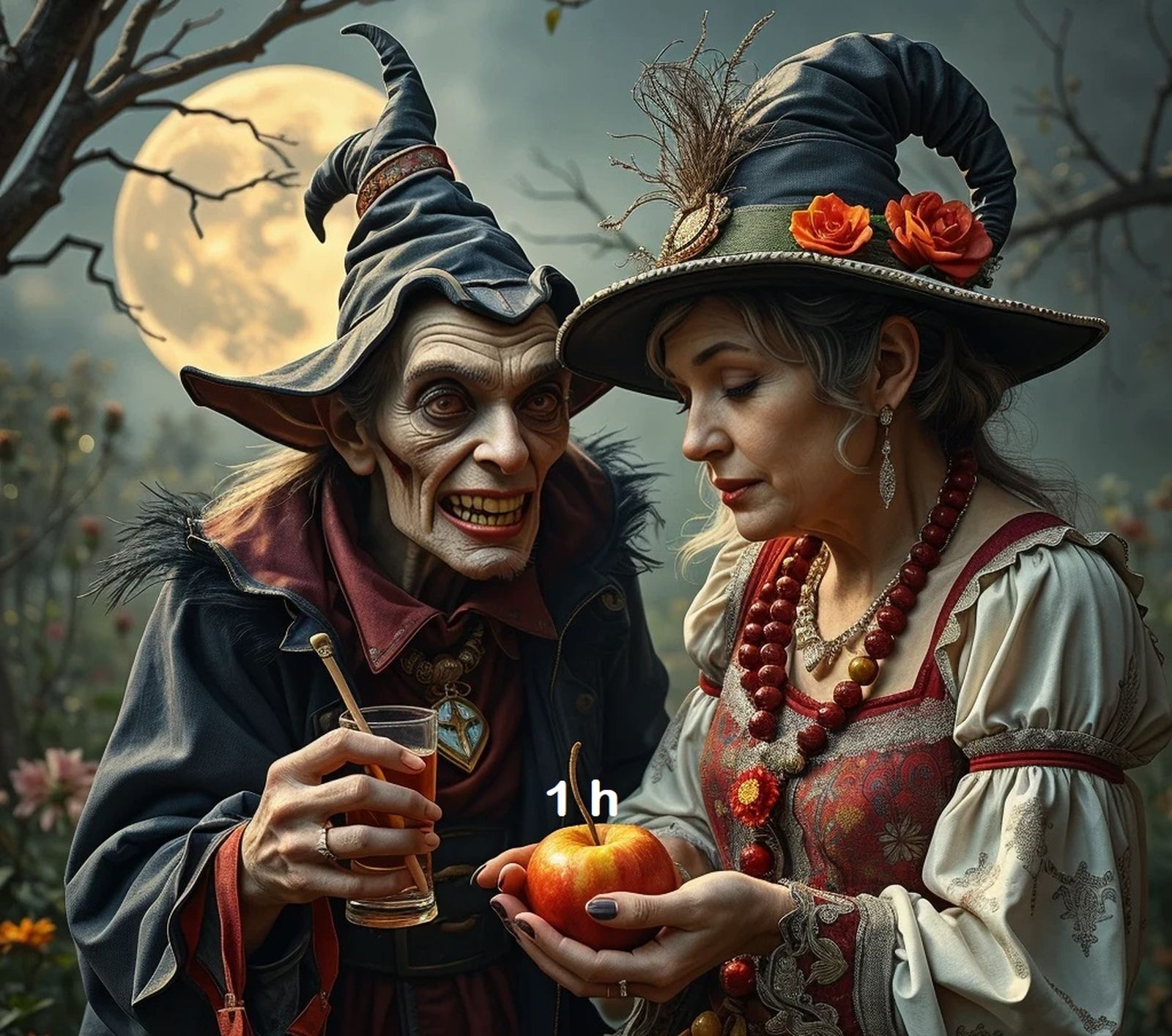 Artguru-text2image-Manzana envenenada