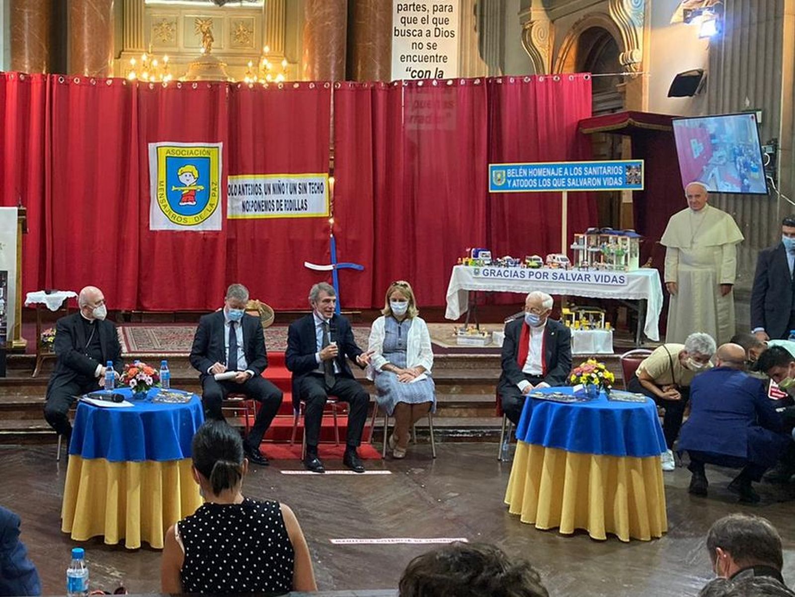 Sassoli, en San Antón